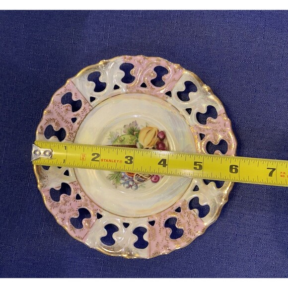 Vintage Japanese Fruit Themed Tea Cup and Saucer - Picture 7 of 10